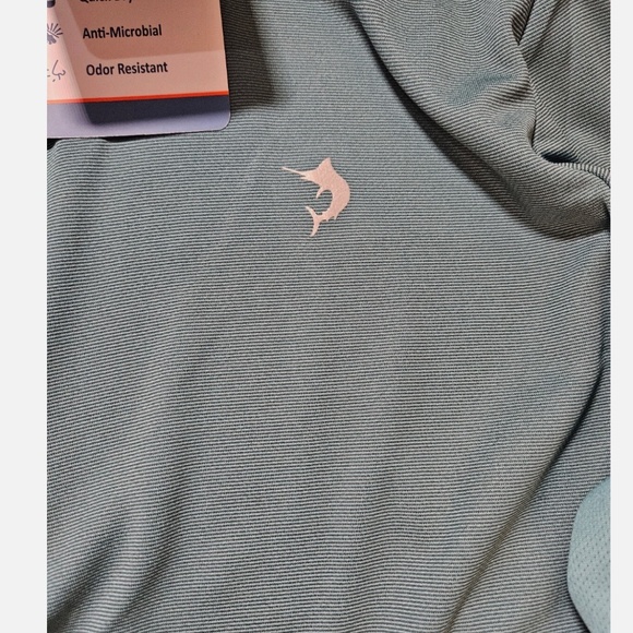 Reel Legends Pullover Shirt Mens Large Quarter Zip Performance Quick Dry UPF 40 - Picture 3 of 10